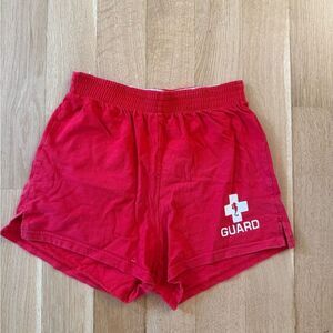 Red Women's Shorts